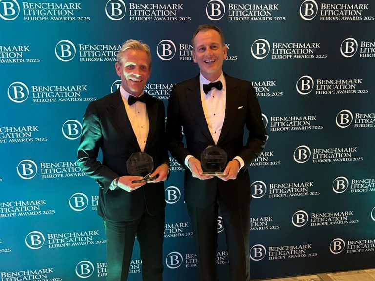 Jan Willem de Groot en Houthoff in de prijzen bij Benchmark Litigation Awards